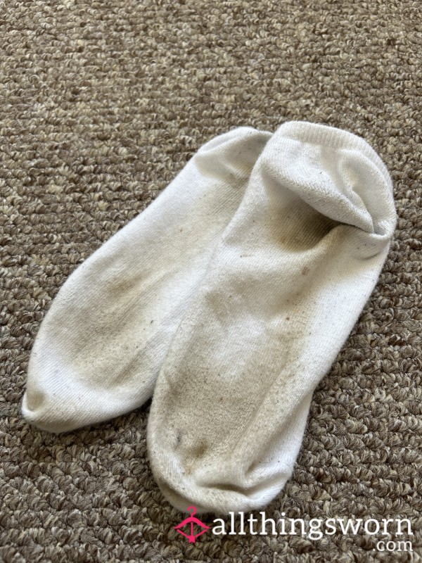 Sweaty Work Socks Worn With Winter Boots