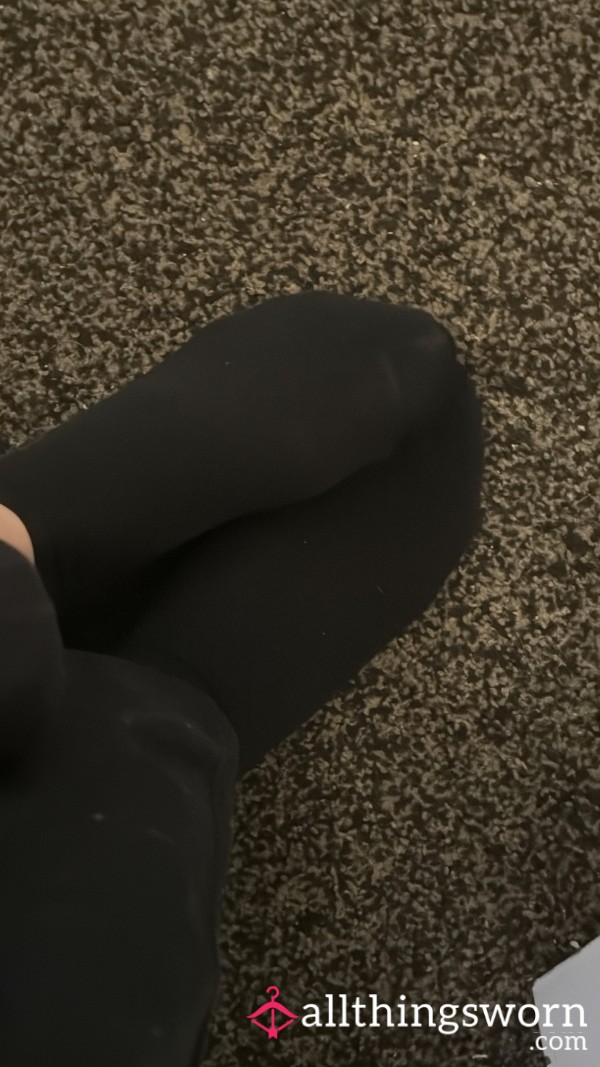 🧦Sweaty Work Worn Black Socks 🧦