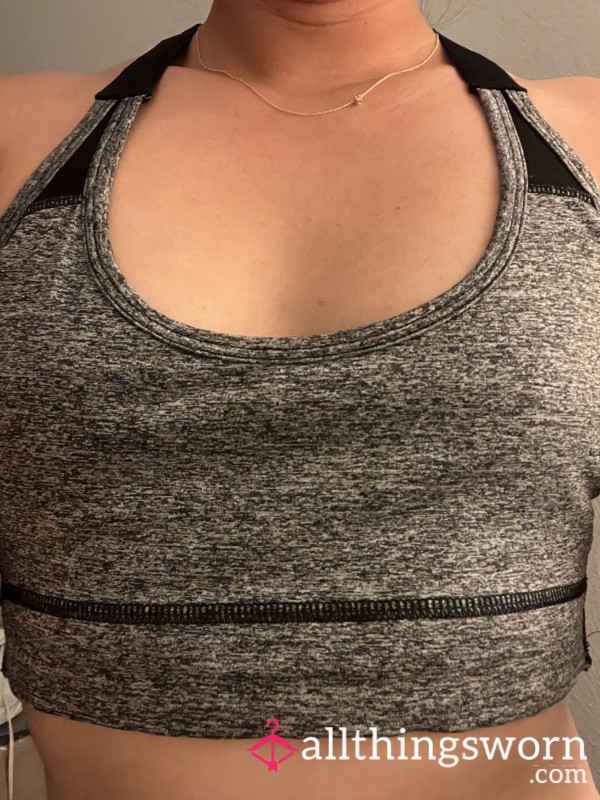 Sweaty Workout Bra Worn To Hot Yoga