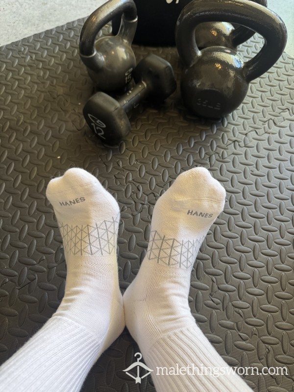 Sweaty Workout In Hanes