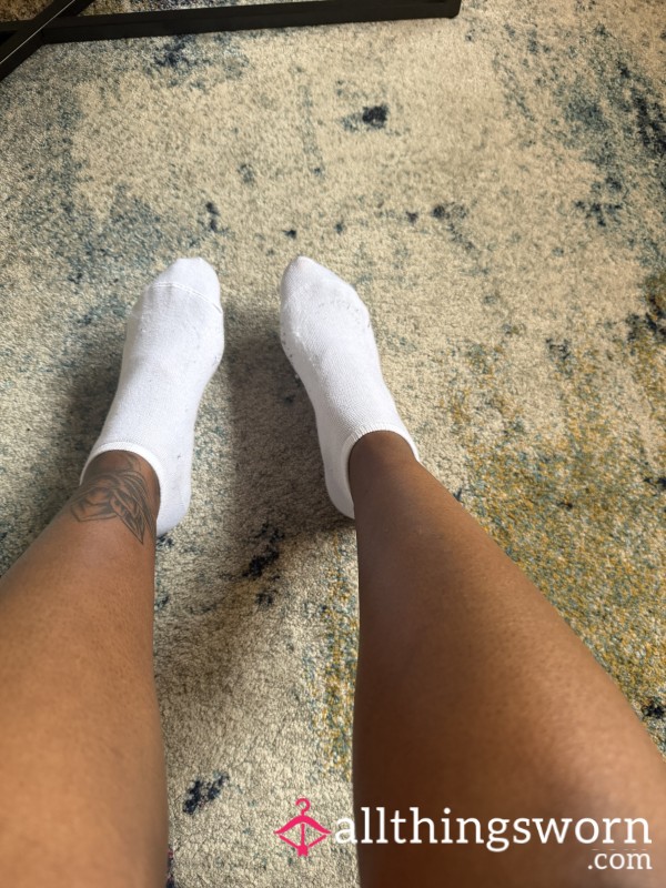 Sweaty Workout Socks With Dirty Soles💦