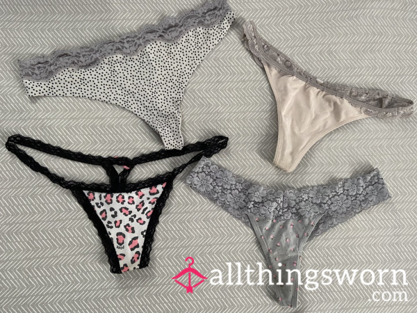 Sweaty Workout Thongs