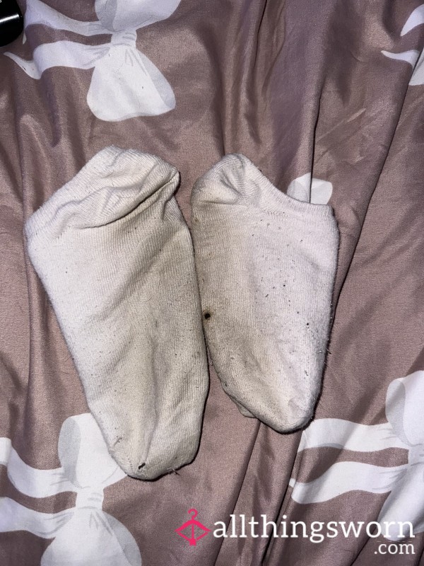Sweaty Worn All Day Ankle Socks