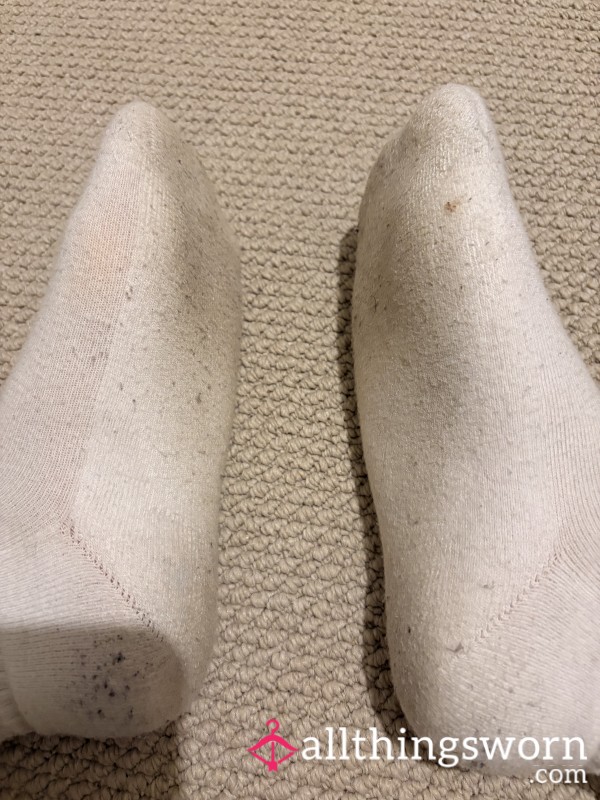 Sweaty Worn Dirty Socks Size 5 Feet