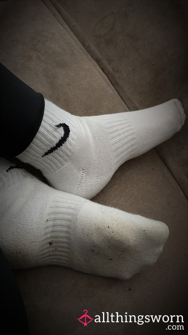 🤍 Sweaty Worn Gym Socks