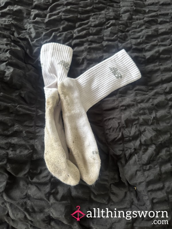 Sweaty & Worn Gym Socks 🥵