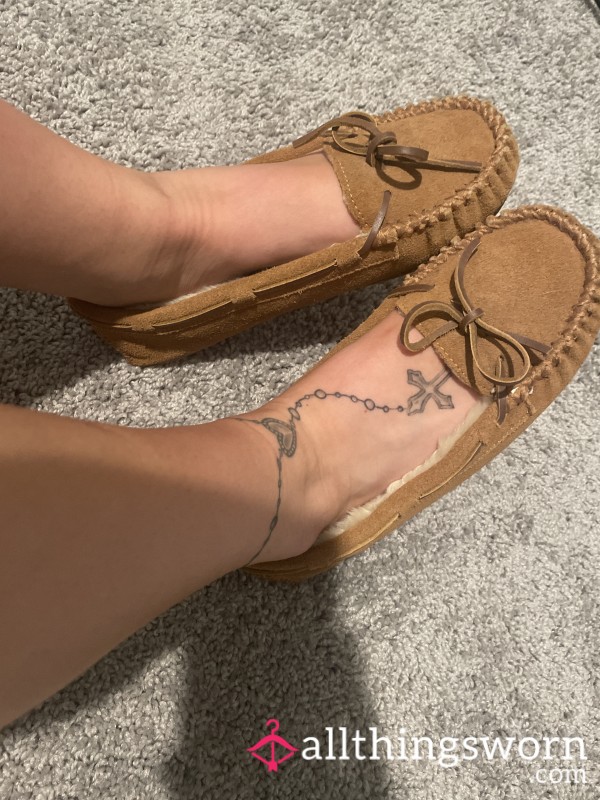 Sweaty Worn Slippers
