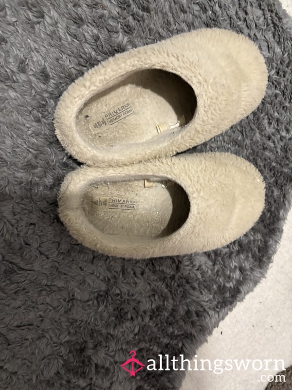 Sweaty Worn Slippers