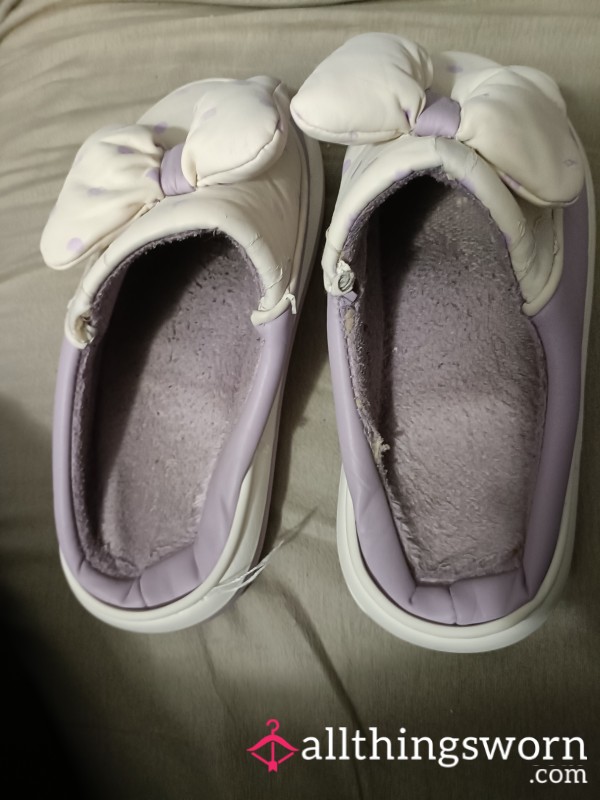 Sweaty Worn Slippers