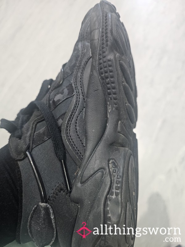 Sweaty Worn Work Trainers