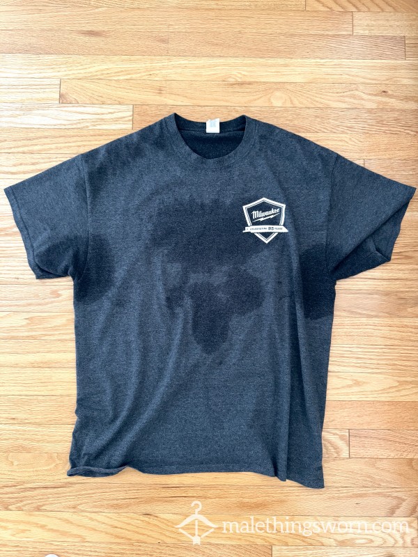 Sweaty XL Dark Grey T-shirt