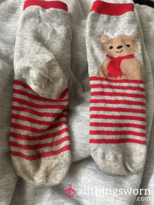 Sweaty/wet Christmas Stinky Socks