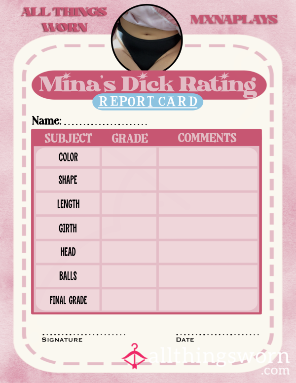 Sweet And Honest D*ck Rating