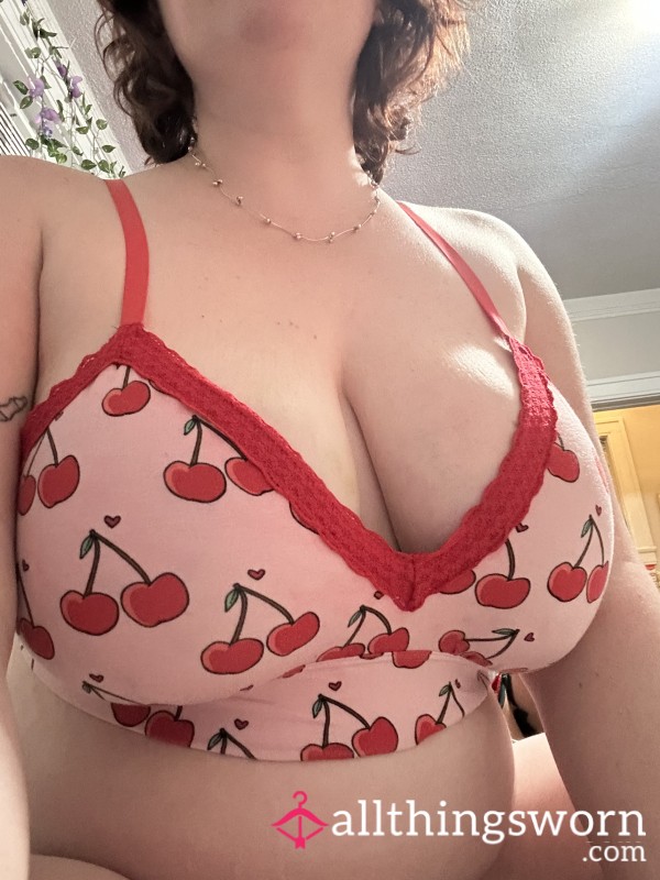 Sweet Cherries Wireless Bra