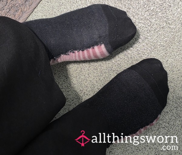 Sweet Girl’s Filthy Work Socks...  Hot, Damp & Well Used 😈