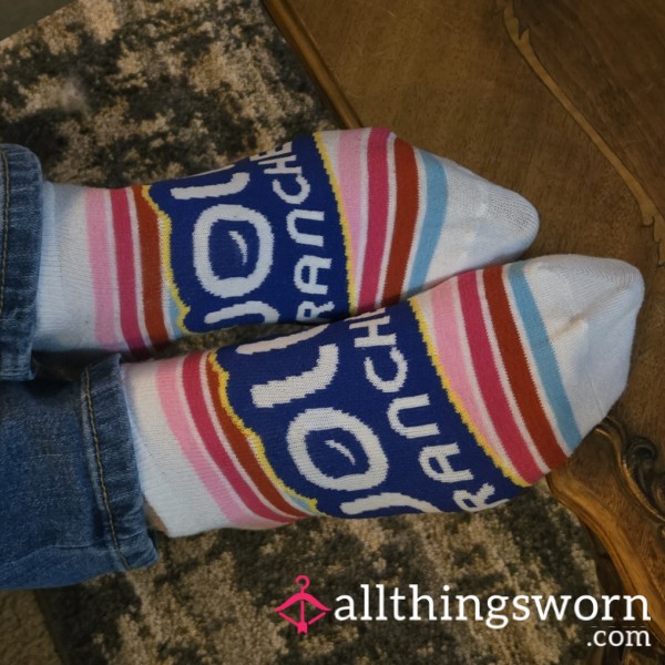 Sweet & Sour: Jolly Rancher Ankle Socks – Worn All Day, Sealed Fresh