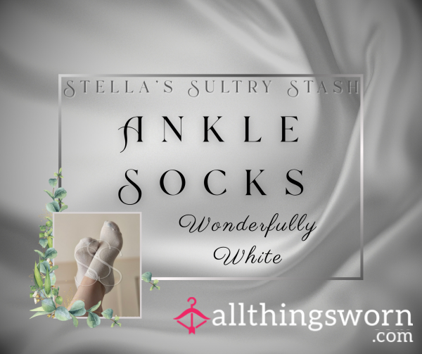 Ankle Socks (White - £11)