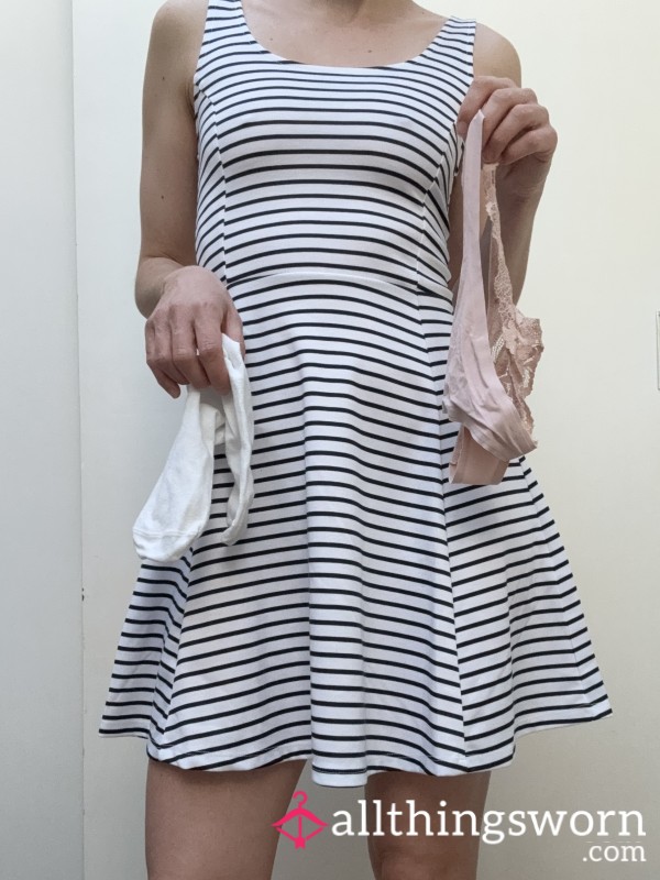 GFE Summer Dress, Socks & Panties Bundle ☀️💕