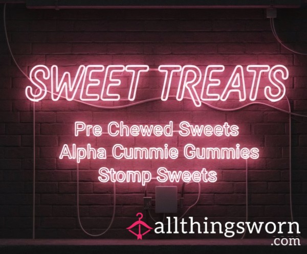 Sweet Treats Menu 🍡🍬