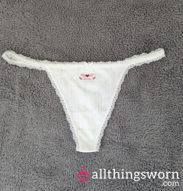 🤍 Sweet White Angel Thong 🤍