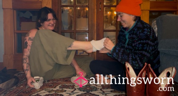 Switching Stinky Socks And Boots With My Roommate