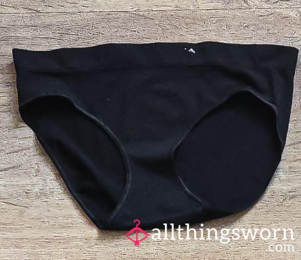 Synthetic Black Panties