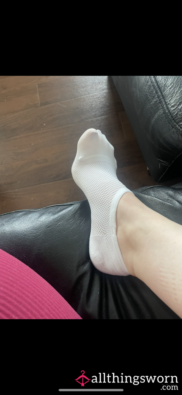Synthetic No Show Gym Socks
