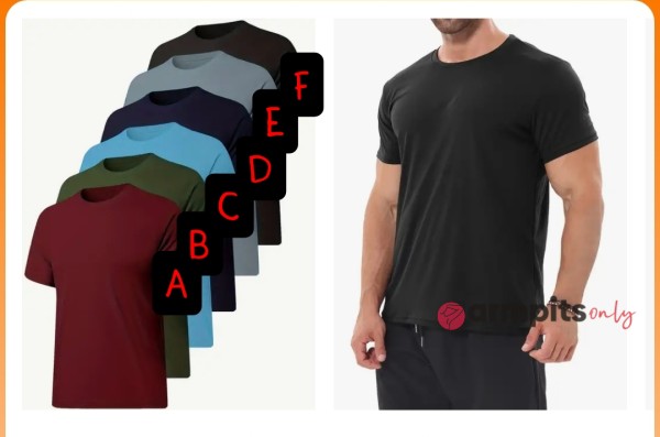 T-shirt With Sweaty Atm Pits