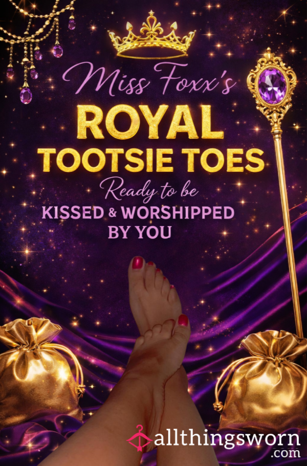📸Take A Look At My Royal Tootsies👑🦶🏽