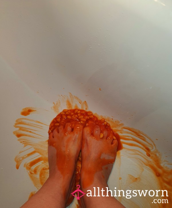 Take A Step Into A Delicious Messy Experience 😋 👣😈
