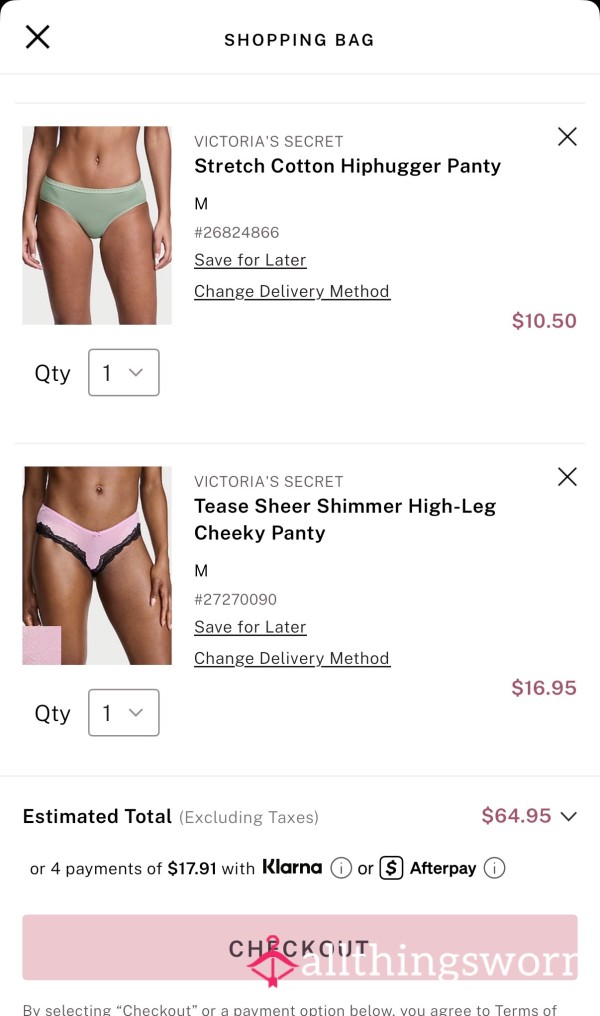 Take Me Panty Shopping!!! 🛍️