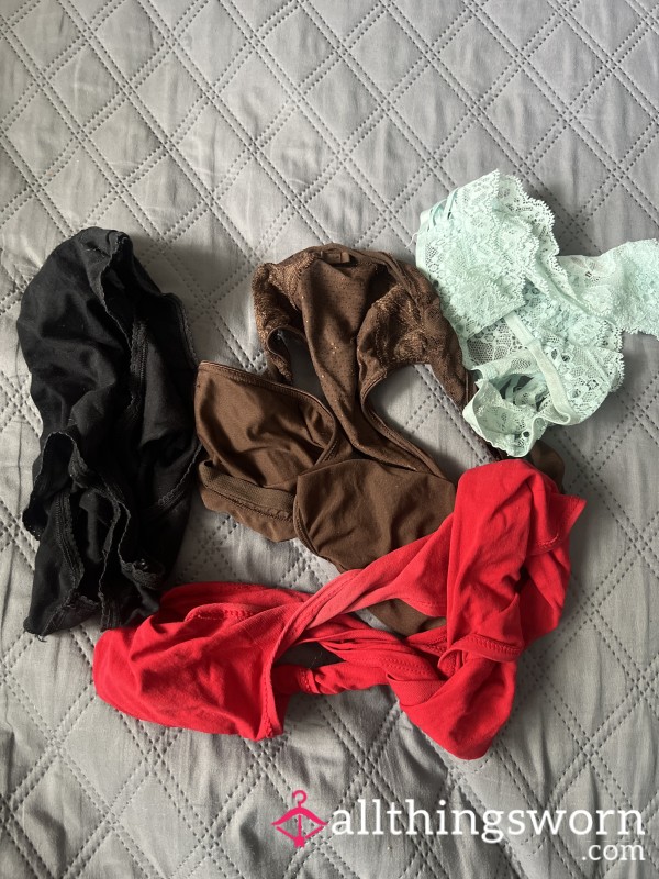 Take Your Pick On My Worn Panties 😋