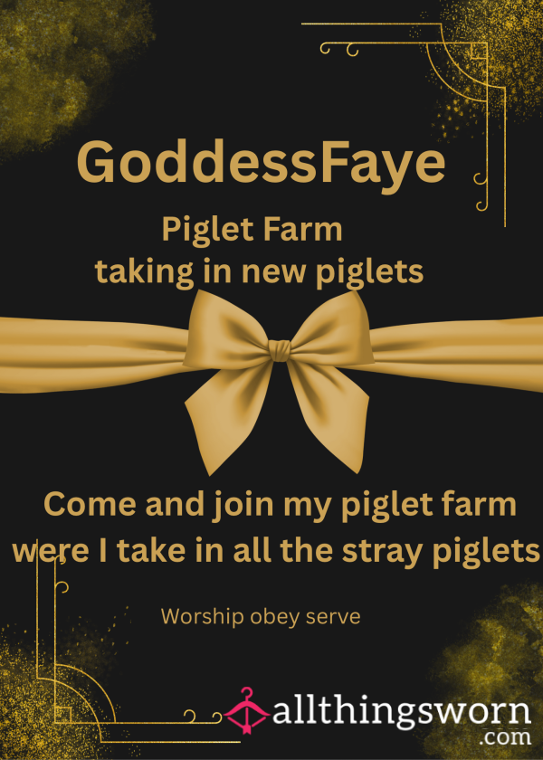 Taking In New Piglets For My Farm