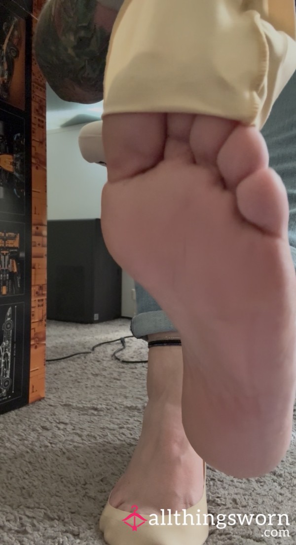 Taking My Shoes Off After Work