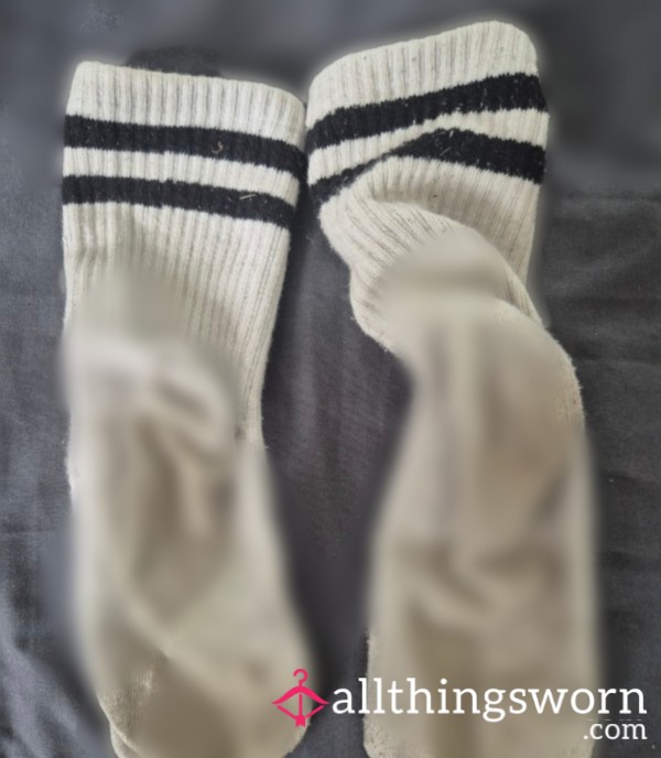 Taking Of My Sweaty Sporty Socks