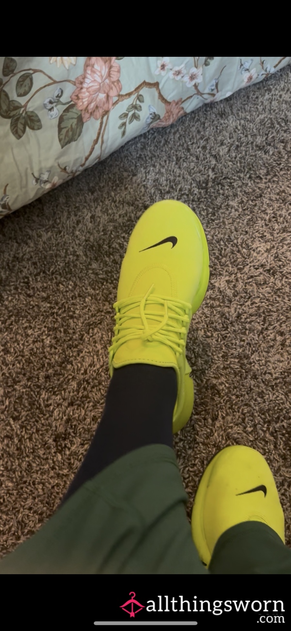 Taking Off My Shoes After Work