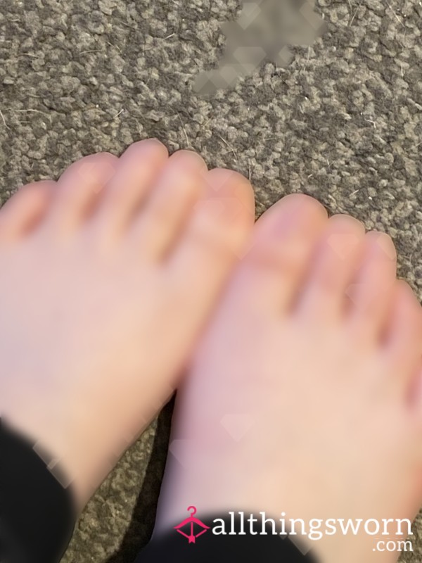 Taking Off My Socks After A Long Day