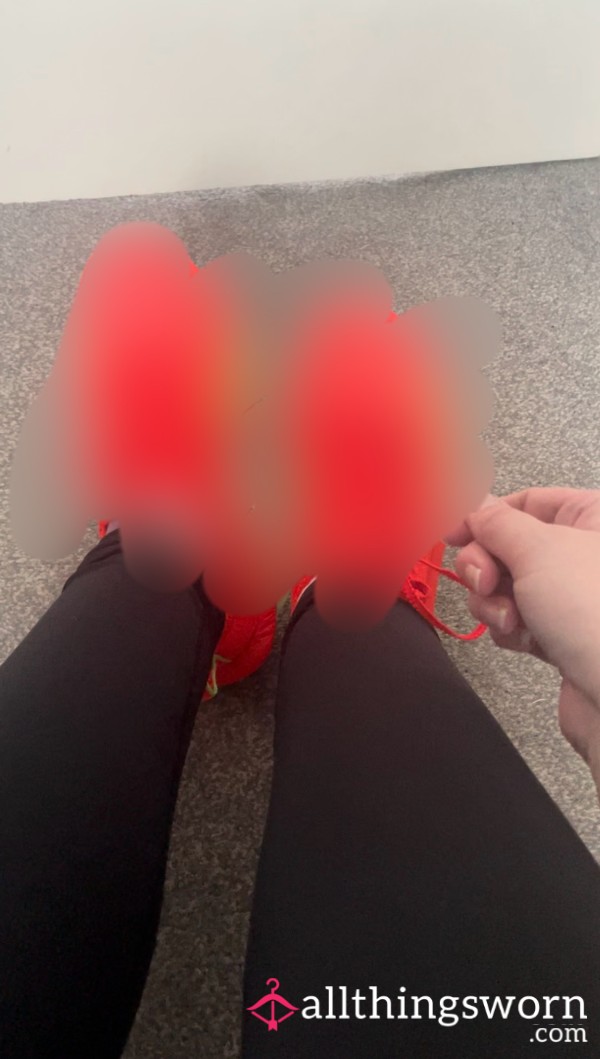 Taking Off Sweaty Shoes & Socks