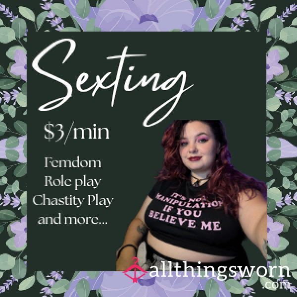 Talk To Me Subbies-$3/min (5 Min Minimum)
