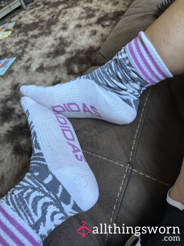 Tall Adidas Workout Socks