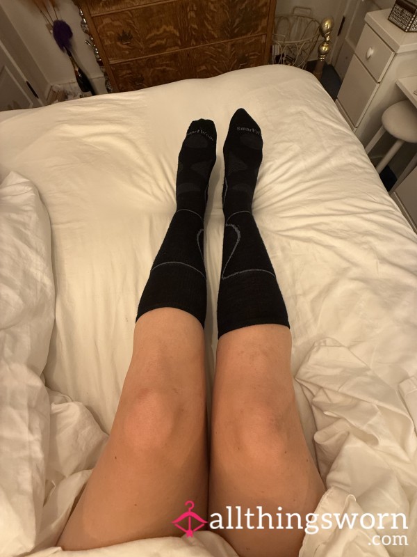 Tall Socks Worn By An Equestrian Goddess