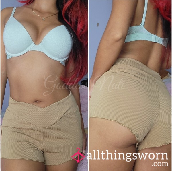 Tan Booty Shorts