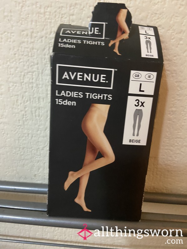 Tan Large Panty Hose Available