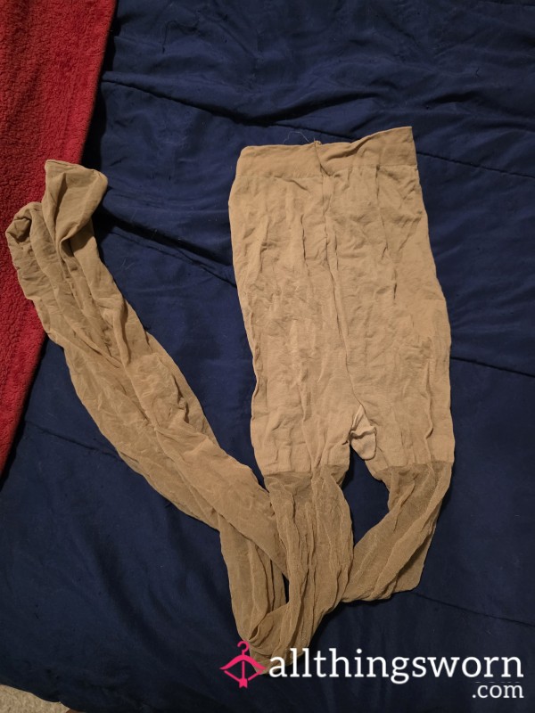 Tan Nylons From Work