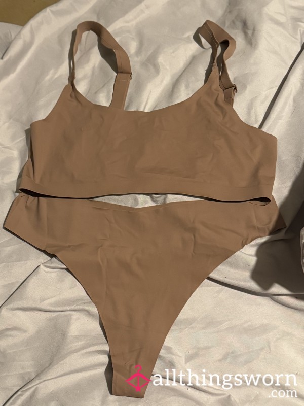 Tan Seam Free Underwear Set