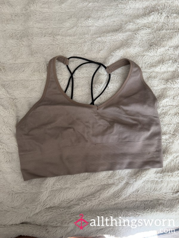 Tan Sports Bra