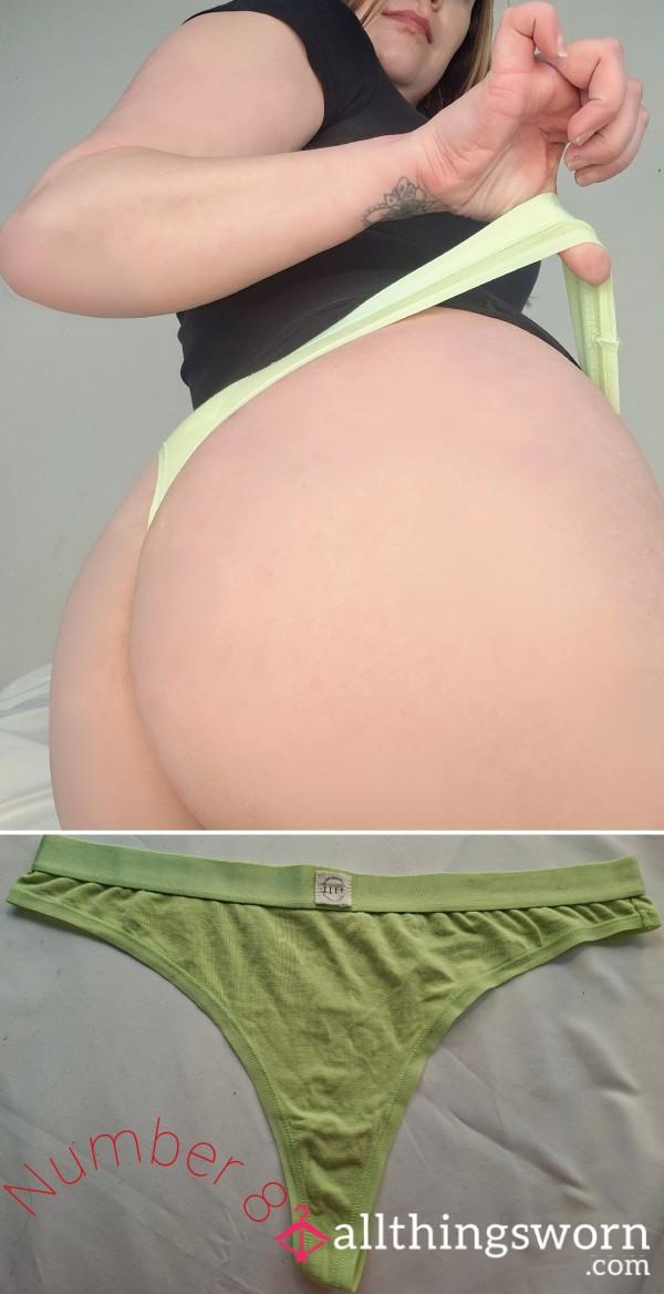 Elle Green  Brand Thong, Size M