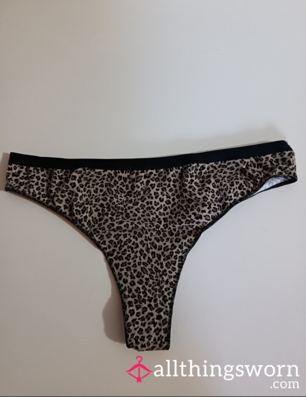 Tanga Motivo Leopardato