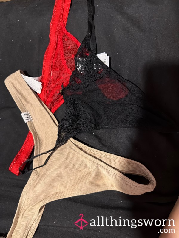 Black Thong Worn All Day | Authentic & Exclusive🖤