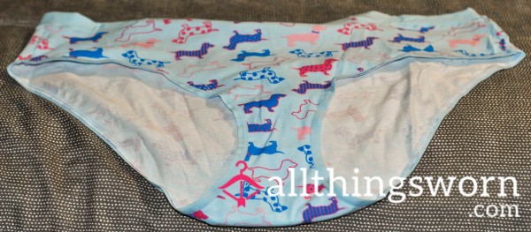 TarheeTARHEELMILF's Adorable Wiener Dog Panties: XL Comfort With A Playful Twist